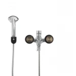 Смеситель для ванны Mixxus Premium PUSH Chr-009 латунный хромированный с кнопочным переключателем (MI1664)