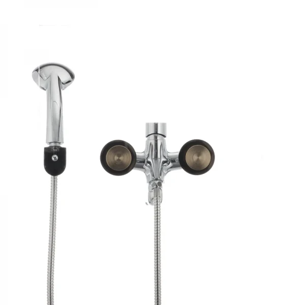 Смеситель для ванны Mixxus Premium PUSH Chr-009 латунный хромированный с кнопочным переключателем (MI1664)