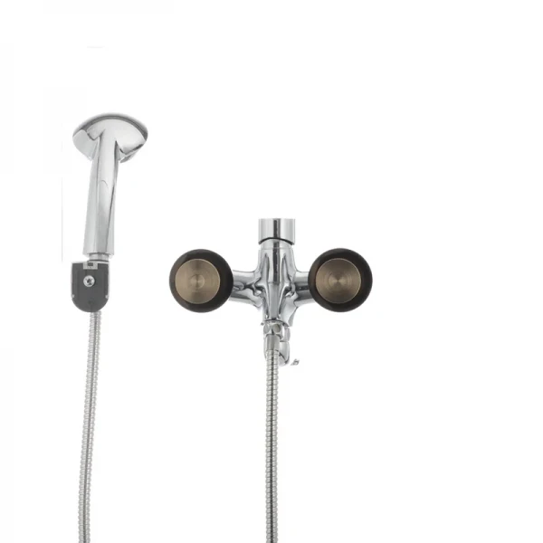 Смеситель для ванны Mixxus Premium PUSH Chr-009 латунный хромированный с кнопочным переключателем (MI1664)
