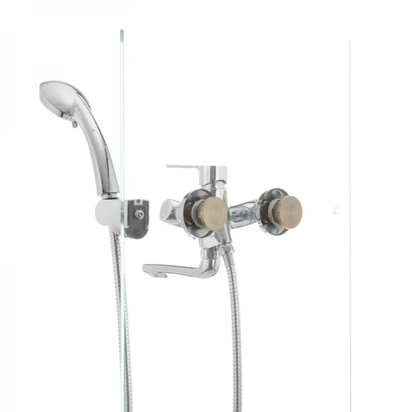 Смеситель для ванны Mixxus Premium PUSH Chr-009 латунный хромированный с кнопочным переключателем (MI1664)