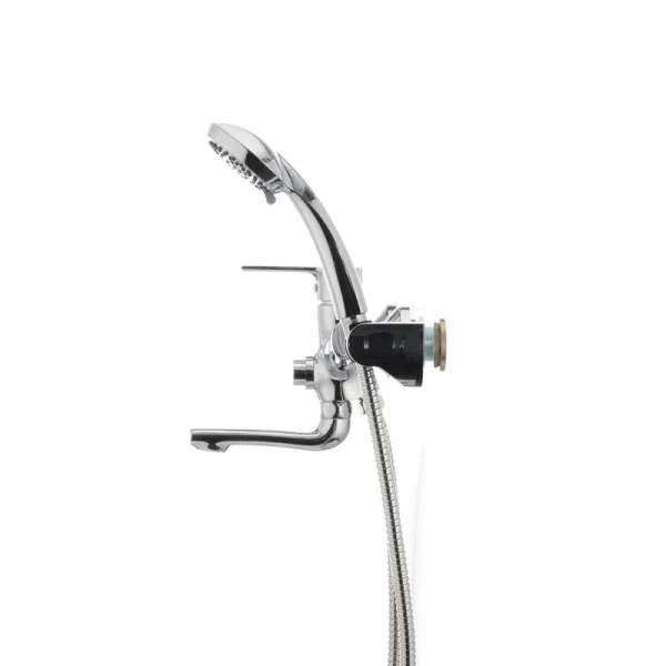 Смеситель для ванны Mixxus Premium PUSH Chr-009 латунный хромированный с кнопочным переключателем (MI1664)