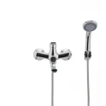 Смеситель для ванны Mixxus Premium PUSH Chr-009 латунный хромированный с кнопочным переключателем (MI1664)