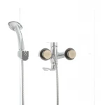 Смеситель для ванны Mixxus Premium PUSH Chr-009 латунный хромированный с кнопочным переключателем (MI1664)