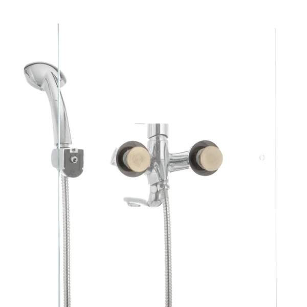Смеситель для ванны Mixxus Premium PUSH Chr-009 латунный хромированный с кнопочным переключателем (MI1664)