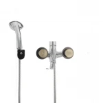 Смеситель для ванны Mixxus Premium PUSH Chr-009 латунный хромированный с кнопочным переключателем (MI1664)