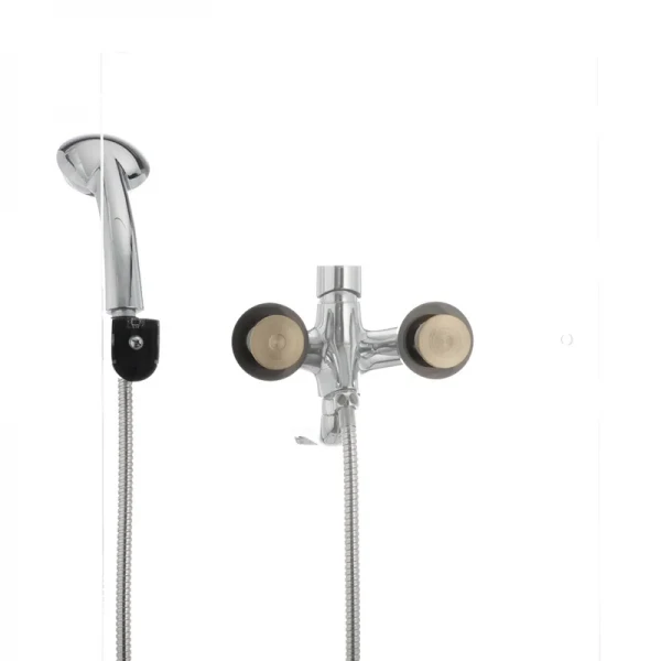 Смеситель для ванны Mixxus Premium PUSH Chr-009 латунный хромированный с кнопочным переключателем (MI1664)