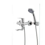 Смеситель для ванны Mixxus Premium PUSH Chr-009 латунный хромированный с кнопочным переключателем (MI1664)