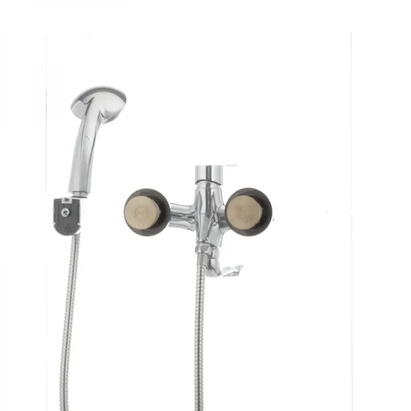 Смеситель для ванны Mixxus Premium PUSH Chr-009 латунный хромированный с кнопочным переключателем (MI1664)