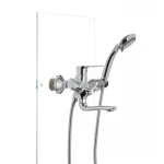 Смеситель для ванны Mixxus Premium PUSH Chr-009 (перекл. кнопкой) (MI1664)