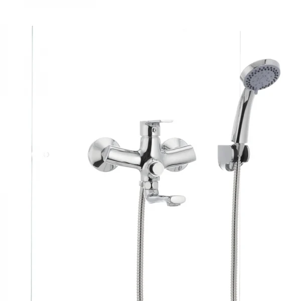 Смеситель для ванны Mixxus Premium PUSH Chr-009 (перекл. кнопкой) (MI1664)