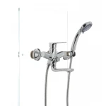 Смеситель для ванны Mixxus Premium PUSH Chr-009 (перекл. кнопкой) (MI1664)