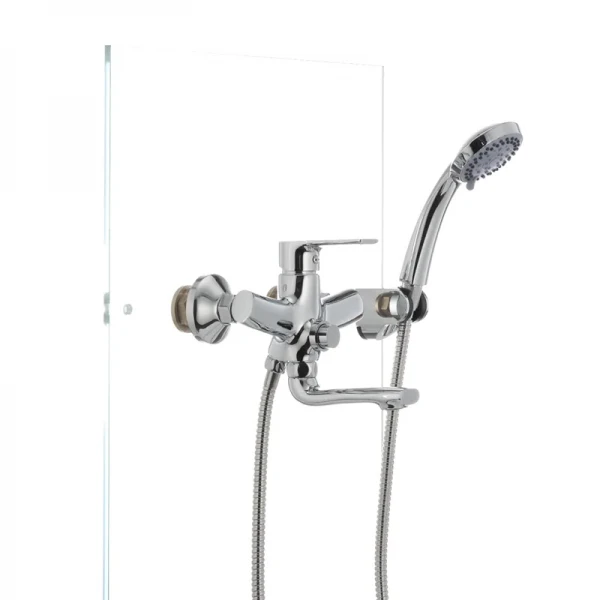 Смеситель для ванны Mixxus Premium PUSH Chr-009 (перекл. кнопкой) (MI1664)