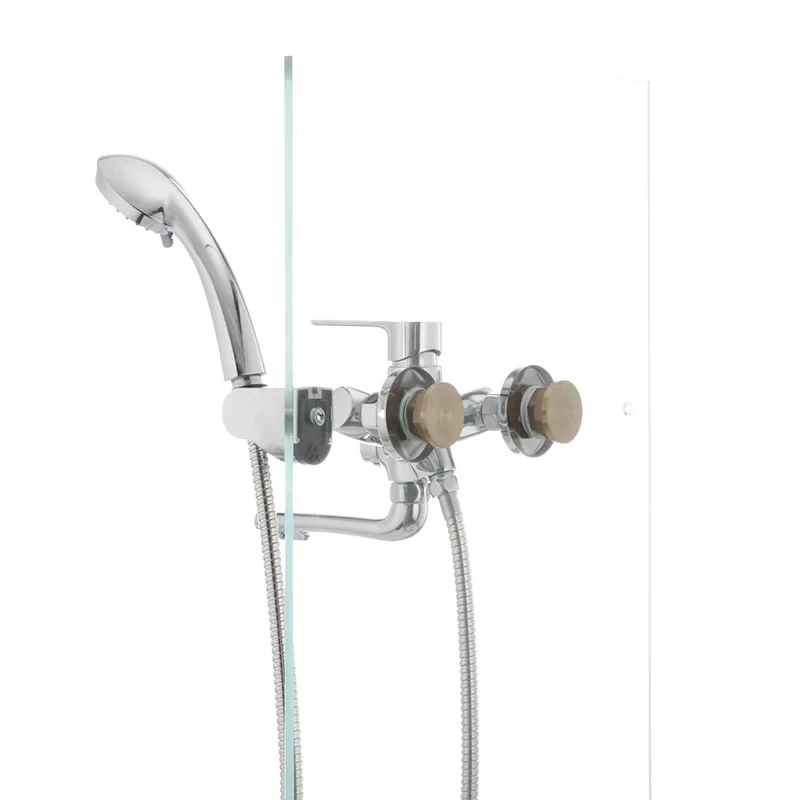 Смеситель для ванны Mixxus Premium PUSH Chr-009 (перекл. кнопкой) (MI1664)