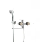 Змішувач для ванни Mixxus Premium PUSH Chr-006 латунний з кнопковим перемикачем (MI1665)