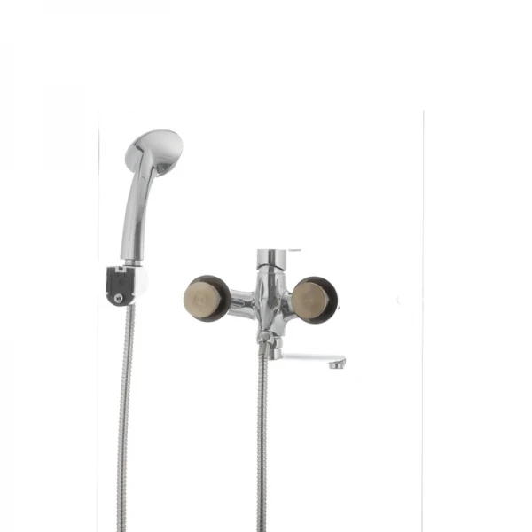 Змішувач для ванни Mixxus Premium PUSH Chr-006 латунний з кнопковим перемикачем (MI1665)