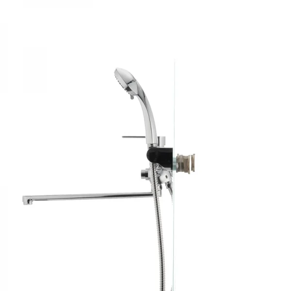 Змішувач для ванни Mixxus Premium PUSH Chr-006 латунний з кнопковим перемикачем (MI1665)