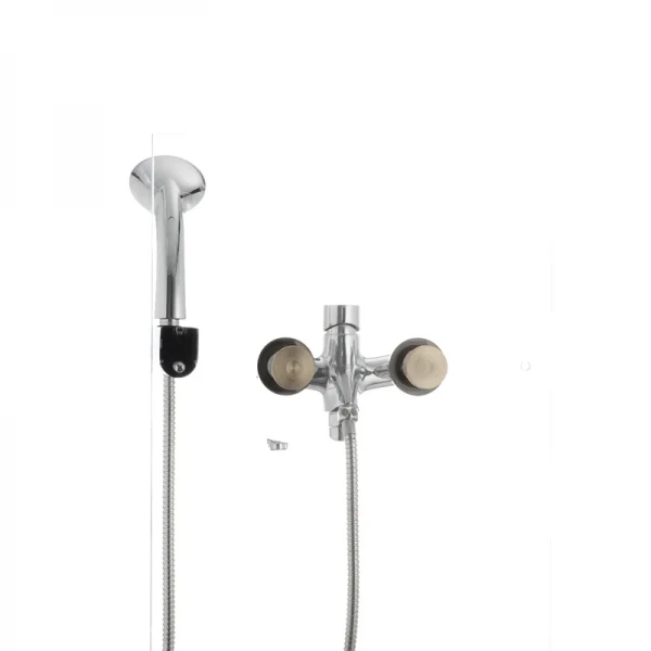 Змішувач для ванни Mixxus Premium PUSH Chr-006 латунний з кнопковим перемикачем (MI1665)