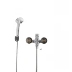 Змішувач для ванни Mixxus Premium PUSH Chr-006 латунний з кнопковим перемикачем (MI1665)