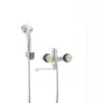 Змішувач для ванни Mixxus Premium PUSH Chr-006 латунний з кнопковим перемикачем (MI1665)