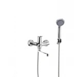 Смеситель для ванны Mixxus Premium PUSH Chr-006 (перекл. кнопкой) (MI1665)