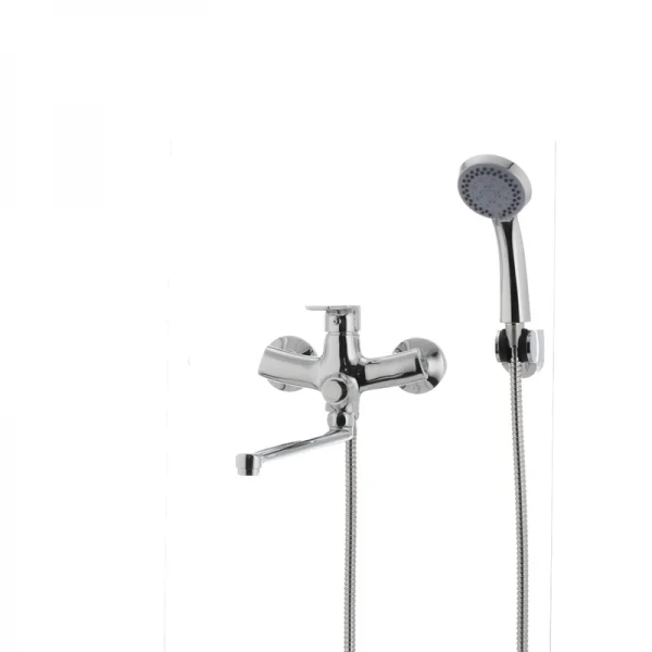 Смеситель для ванны Mixxus Premium PUSH Chr-006 (перекл. кнопкой) (MI1665)