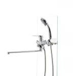 Смеситель для ванны Mixxus Premium PUSH Chr-006 (перекл. кнопкой) (MI1665)