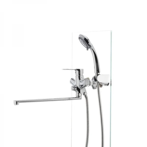 Смеситель для ванны Mixxus Premium PUSH Chr-006 (перекл. кнопкой) (MI1665)