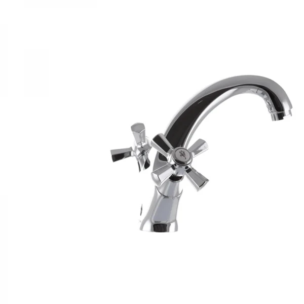 Смеситель для умывальника Mixxus Premium Retro Chr-161 (MI1671)