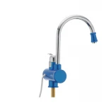 Водонагрівач 3 kW проточний, з індикатором температури, RESET, на мийку MIXXUS Electra 240-E BLUE (колір блакитний) (MI2747)
