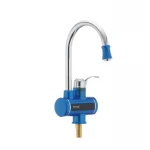 Водонагрівач 3 kW проточний, з індикатором температури, RESET, на мийку MIXXUS Electra 240-E BLUE (колір блакитний) (MI2747)