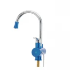 Водонагрівач 3 kW проточний, з індикатором температури, RESET, на мийку MIXXUS Electra 240-E BLUE (колір блакитний) (MI2747)