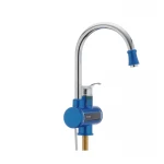 Водонагрівач 3 kW проточний, з індикатором температури, RESET, на мийку MIXXUS Electra 240-E BLUE (колір блакитний) (MI2747)