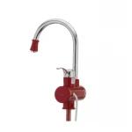 Водонагрівач 3 kW проточний, з індикатором температури, RESET, на мийку MIXXUS Electra 240-E RED (колір червоний) (MI2748)