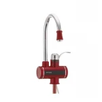 Водонагрівач 3 kW проточний, з індикатором температури, RESET, на мийку MIXXUS Electra 240-E RED (колір червоний) (MI2748)