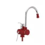 Водонагрівач 3 kW проточний, з індикатором температури, RESET, на мийку MIXXUS Electra 240-E RED (колір червоний) (MI2748)