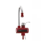 Водонагрівач 3 kW проточний, з індикатором температури, RESET, на мийку MIXXUS Electra 240-E RED (колір червоний) (MI2748)