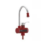 Водонагрівач 3 kW проточний, з індикатором температури, RESET, на мийку MIXXUS Electra 240-E RED (колір червоний) (MI2748)