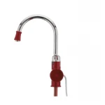 Водонагрівач 3 kW проточний, з індикатором температури, RESET, на мийку MIXXUS Electra 240-E RED (колір червоний) (MI2748)