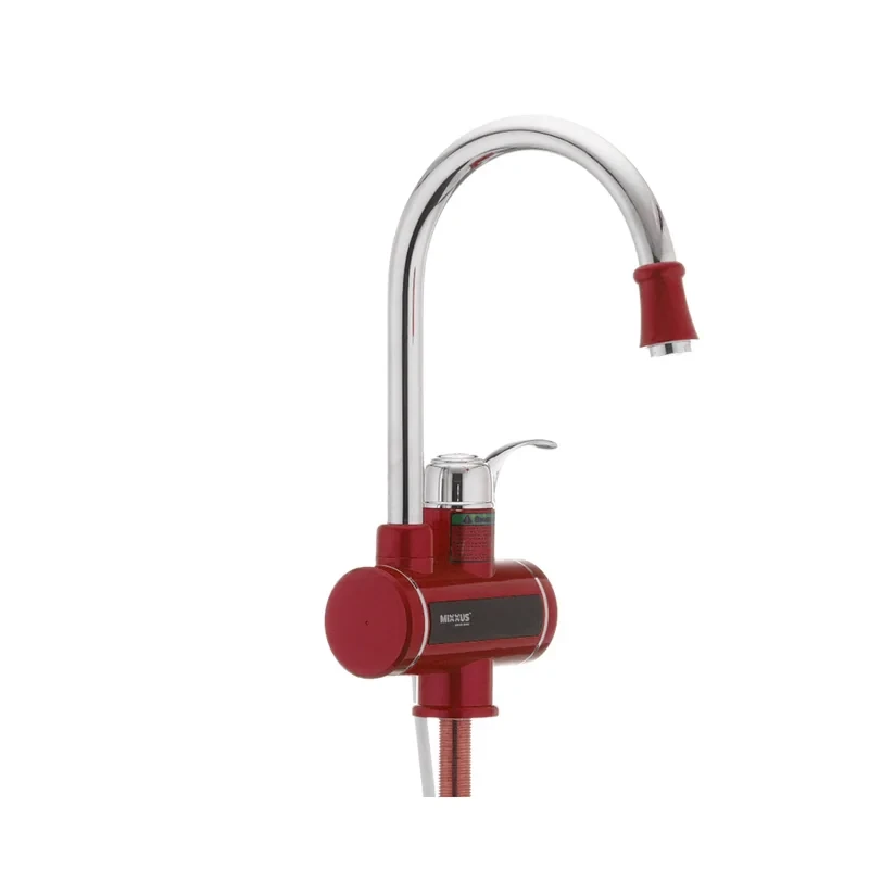 Проточний водонагрівач MIXXUS Electra 240-E Red (з індик. темп.) (MI2748)