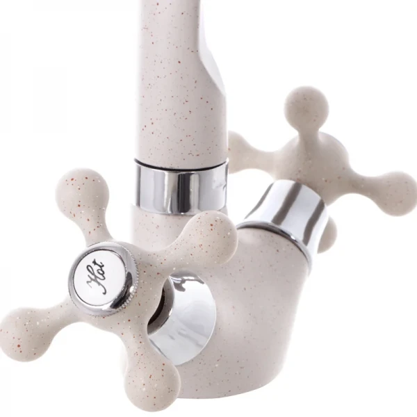 Кухонный смеситель бежевый Mixxus Color 273 (MI2761)