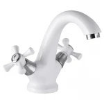 Смеситель для умывальника Mixxus Omega 161 белый (MI2765)