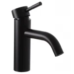 Смеситель для умывальника Mixxus SUS-001-B черный (из нерж. стали) (MI2803)