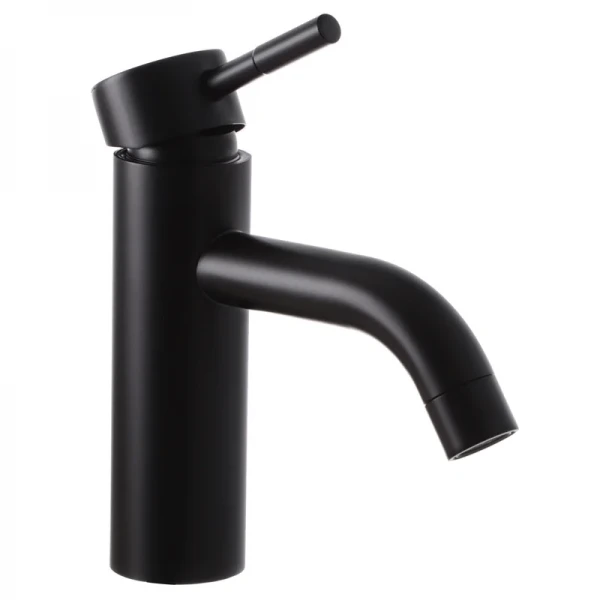 Смеситель для умывальника Mixxus SUS-001-B черный (из нерж. стали) (MI2803)