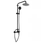 Душевая колонна со смесителем для душ. кабины Mixxus SUS-003-J черный (из нерж. стали) (MI2807)