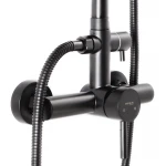 Душевая колонна со смесителем для душ. кабины Mixxus SUS-003-J черный (из нерж. стали) (MI2807)