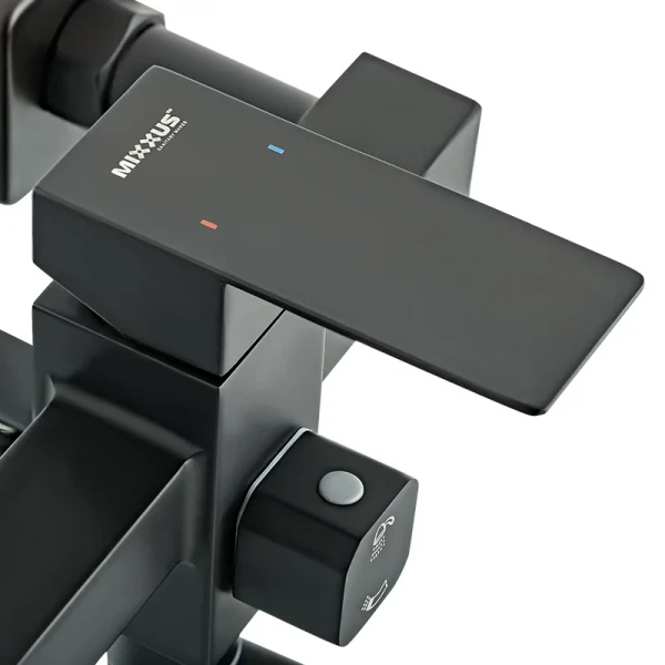 Смеситель для ванны Mixxus KUB-006 черный (из нерж. стали) (MI2811)