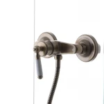 Смеситель для душа Mixxus Premium Vintage 003 латунный бронзовый однорычажный (MI2863)