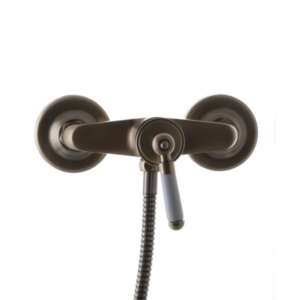 Смеситель для душа Mixxus Premium Vintage 003 латунный бронзовый однорычажный (MI2863)