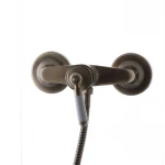 Смеситель для душа Mixxus Premium Vintage 003 латунный бронзовый однорычажный (MI2863)