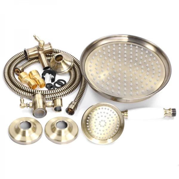 Душевая колонна со смесителем Бронзовая Mixxus Premium Vintage 009-J (MI2865)